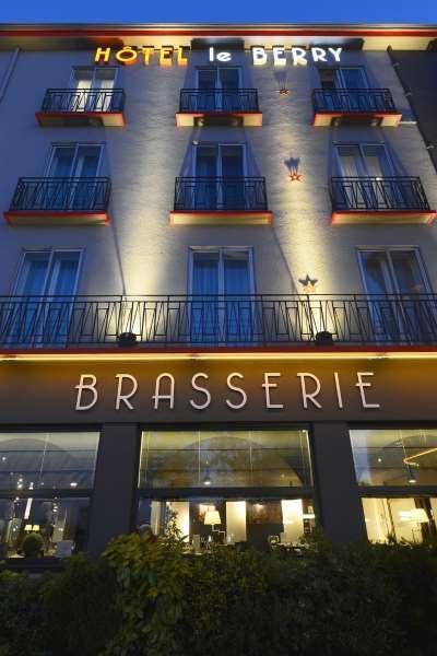 Hotel Le Berry Saint-Nazaire Exterior foto