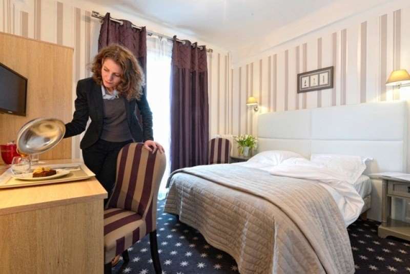 Hotel Le Berry Saint-Nazaire Habitación foto